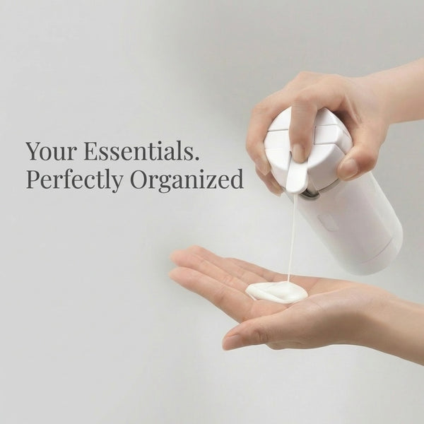 Travel Buddy Bottles: 4-In-1 Travel Dispenser